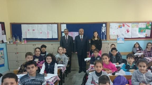 İlçe Milli Eğitim Müdürümüz Mehmet ÖLMEZ Kamil Semizler İlkokulunu ziyaret etti.