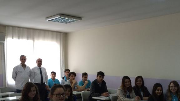 İlçe Milli eğitim Müdürümüz Mehmet ÖLMEZ Final Temel  Lisesini ziyaret etti.