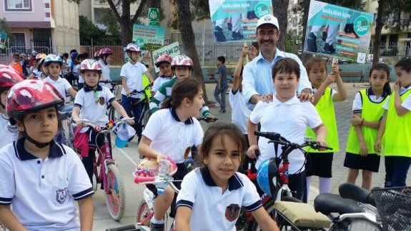 Kamil Semizler İlkokulu Bisiklet Turu Etkinliği