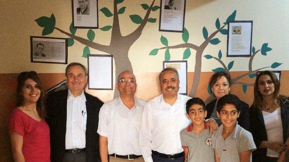 İlçe Milli Eğitim Müdürümüz Mehmet ÖLMEZ 19 Mayıs Ortaokulu Sergisini ziyaret etti