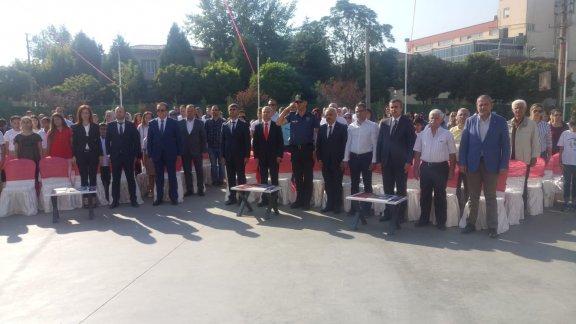 İlçe Milli Eğitim Müdürümüz Mehmet ÖLMEZ Turgutluda yeni açılan Mektebim okulları ve Besime Elagöz Ortaokulunun açılışına katıldılar