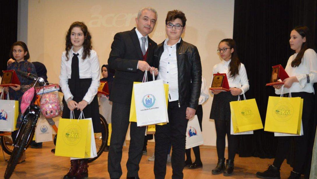 Güzel Naat Okuma Yarışmasında Şadi Turgutlu Ortaokulu Birinciliği