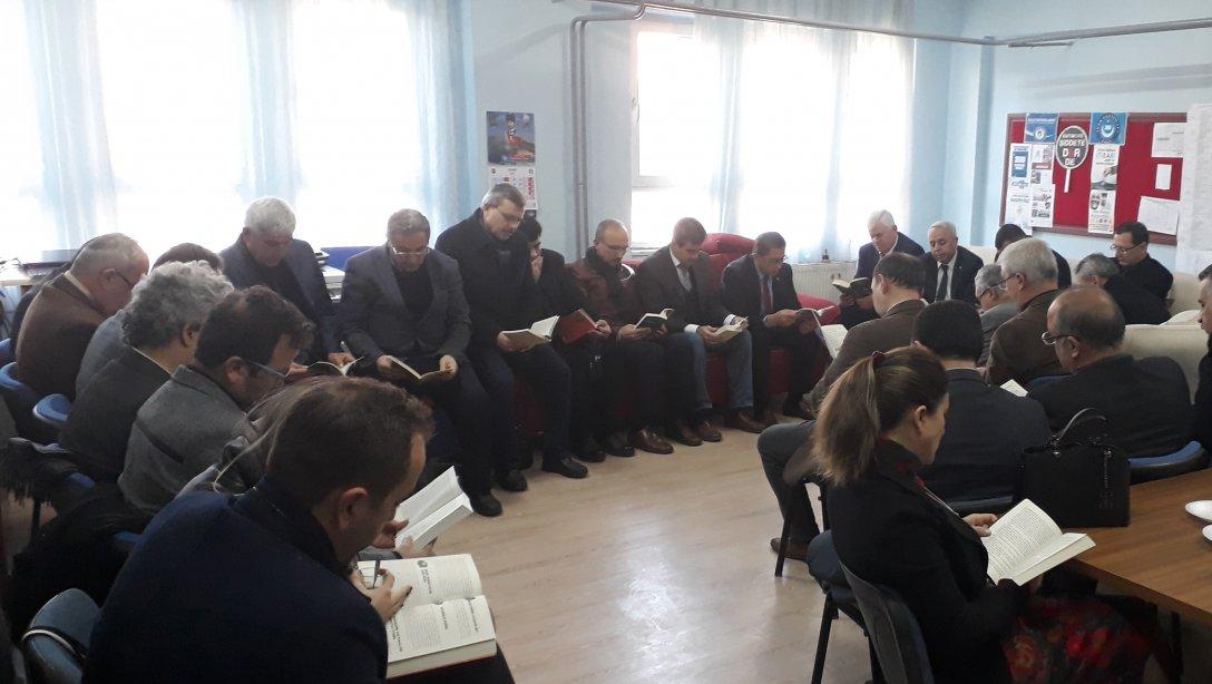 Manisa Eğitim Projeleri 2023 (MANEP 2023) kapsamında Turgutlu'da kitap okuma etkinliği gerçekleştirildi