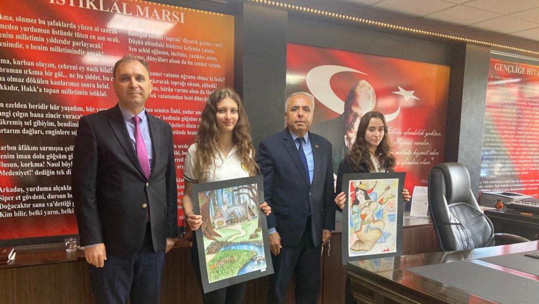İlçe Milli Eğitim Müdürümüz Senem Aka Anadolu Lisesini ziyaret etti.