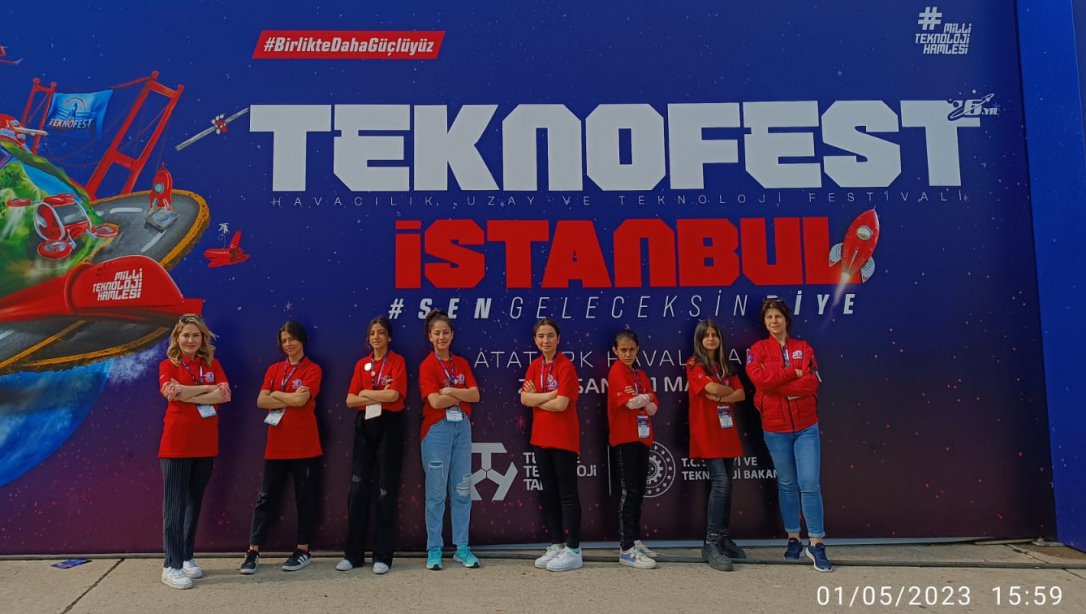 Turgutlu Mehmet Akif Ersoy Ortaokulu 1 milyonu aşkın yarışmacı ve 332 bin takımı geride bıraktı. 3 ayrı proje ile finale kalarak Teknofestte büyük başarı elde etti. 
